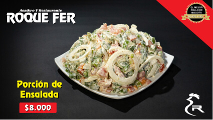 Adición de ensalada