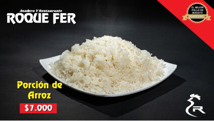 Adición de arroz